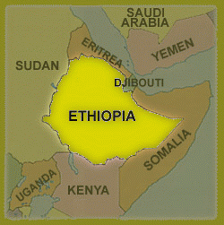 Ethiopian map