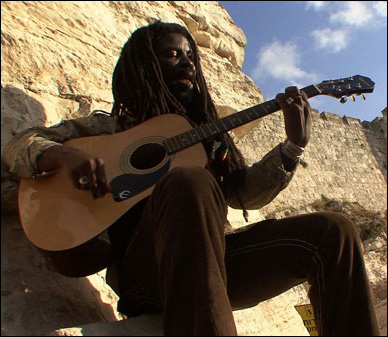 Rocky in Jerusalem